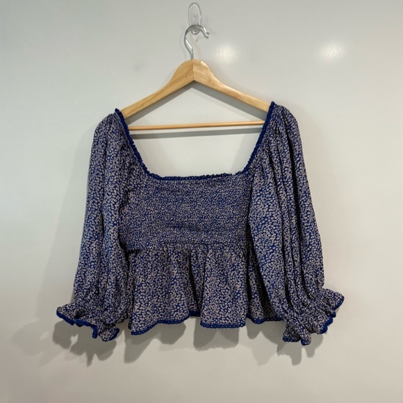 Free People Brittnee Printed Top - Picture 6 of 9